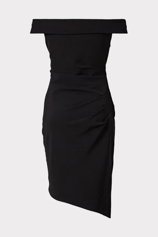 Online MILLY Ally Cocktail Dress Black