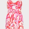 Hot MILLY Anya Under The Sea Linen Romper Pink Multi