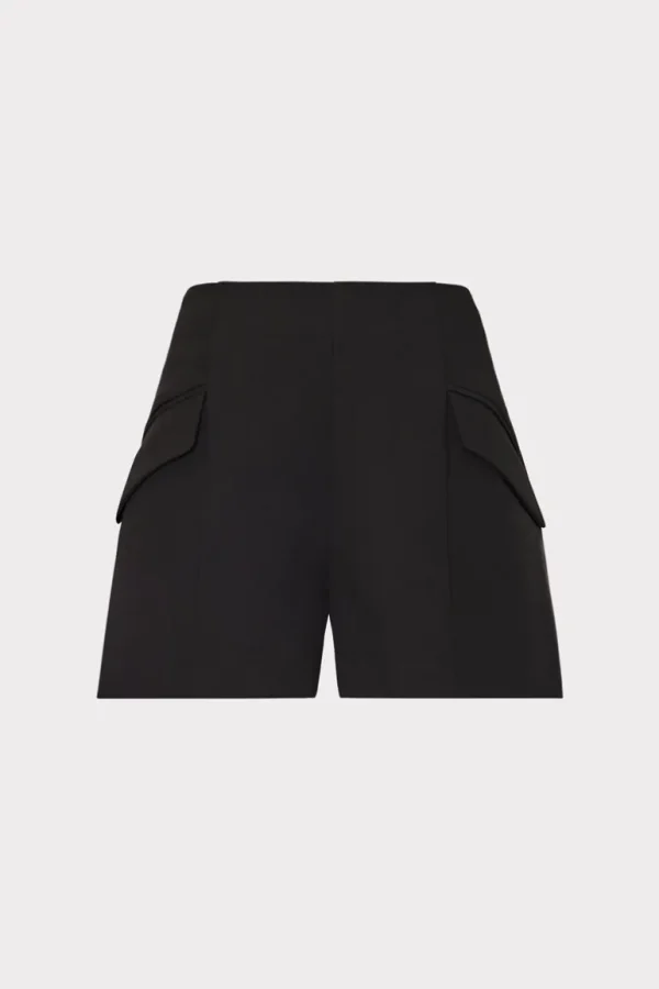 Store MILLY April Cady Shorts Black