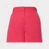 Cheap MILLY Aria Cady Button Shorts Milly Pink