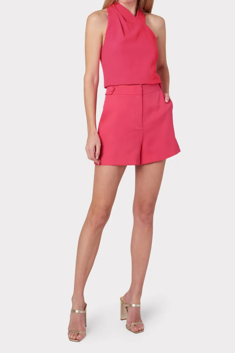 aria_cady_button_shorts_1.webp Cheap MILLY Aria Cady Button Shorts Milly Pink