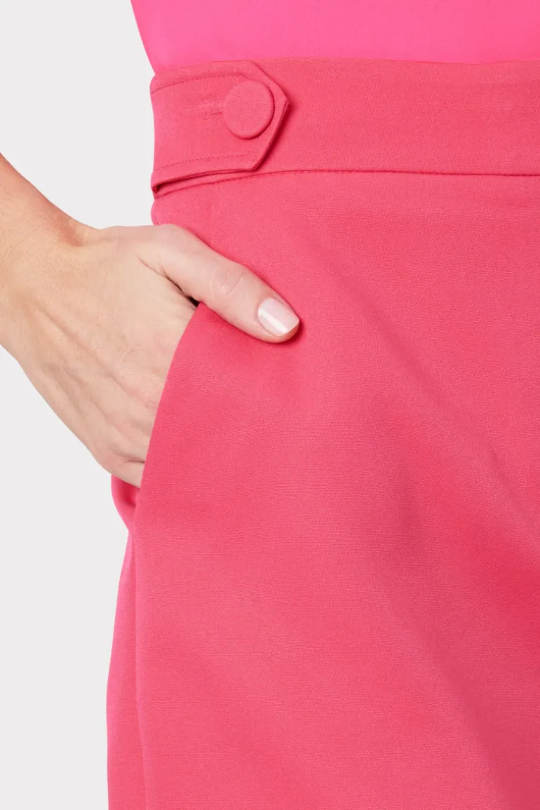 aria_cady_button_shorts_2.webp Cheap MILLY Aria Cady Button Shorts Milly Pink