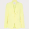 Cheap MILLY Avery Cady Blazer Yellow
