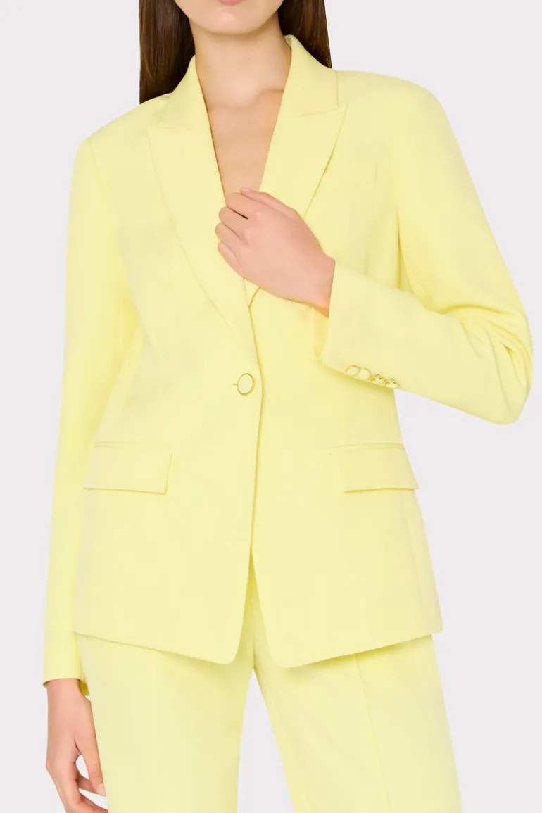 avery_cady_blazer_2-5.webp Cheap MILLY Avery Cady Blazer Yellow