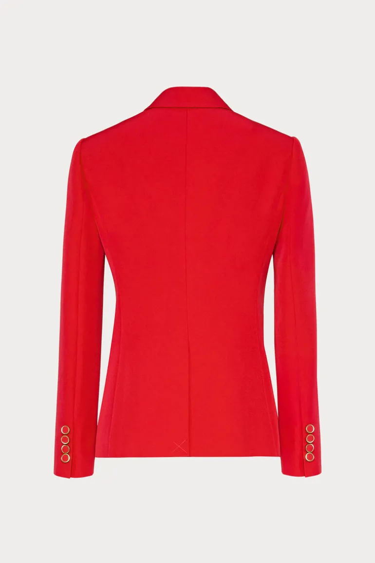 avery_cady_blazer_3-4.webp Cheap MILLY Avery Cady Blazer Red