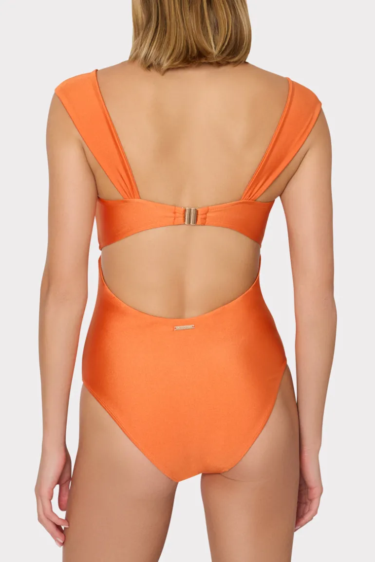 betsy_bandeau_one_piece_5-1.webp Outlet MILLY Betsy Bandeau One Piece Orange