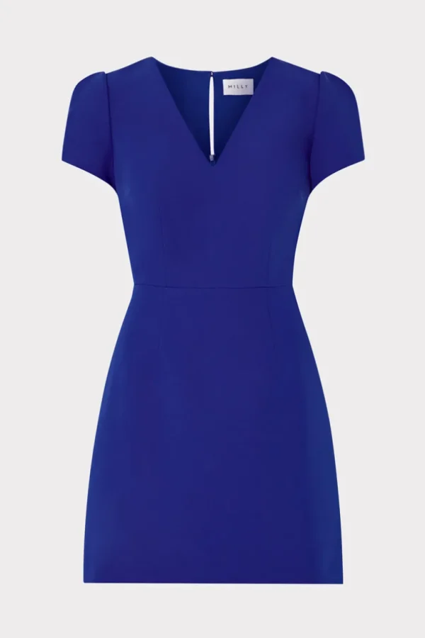 Store MILLY Cady Atalie Dress Royal