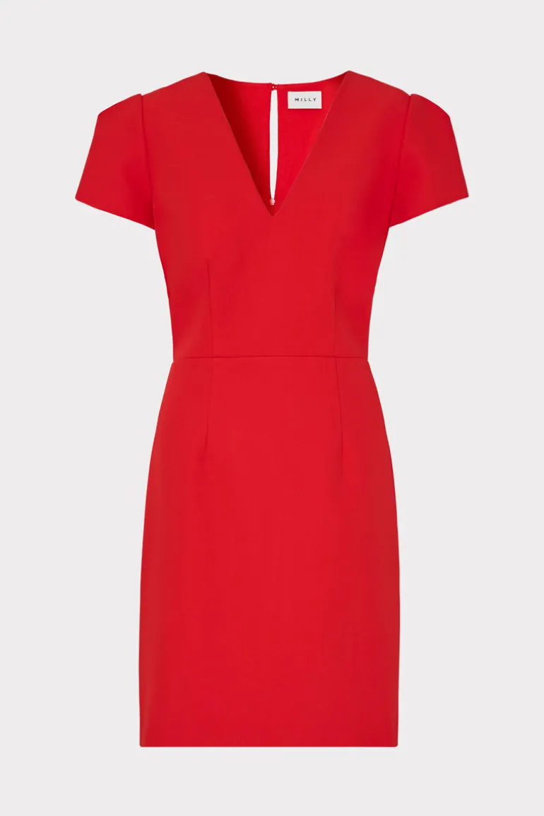 cady_atalie_dress_0-5.webp Sale MILLY Cady Atalie Dress Red