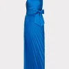 Best MILLY Estelle Satin Dress Blue