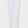 Outlet MILLY Gale Skinny Jeans White