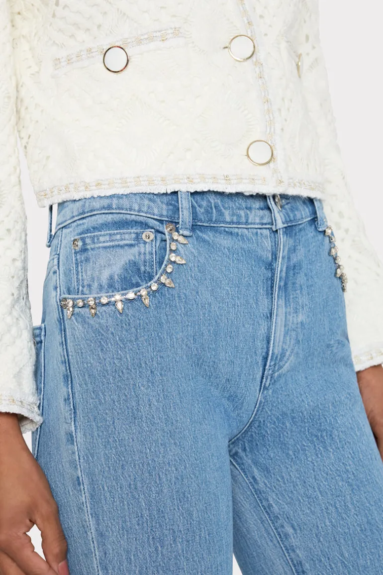 hali_crystal_embellished__2.webp Store MILLY Hali Crystal Embellished Jeans Light Wash