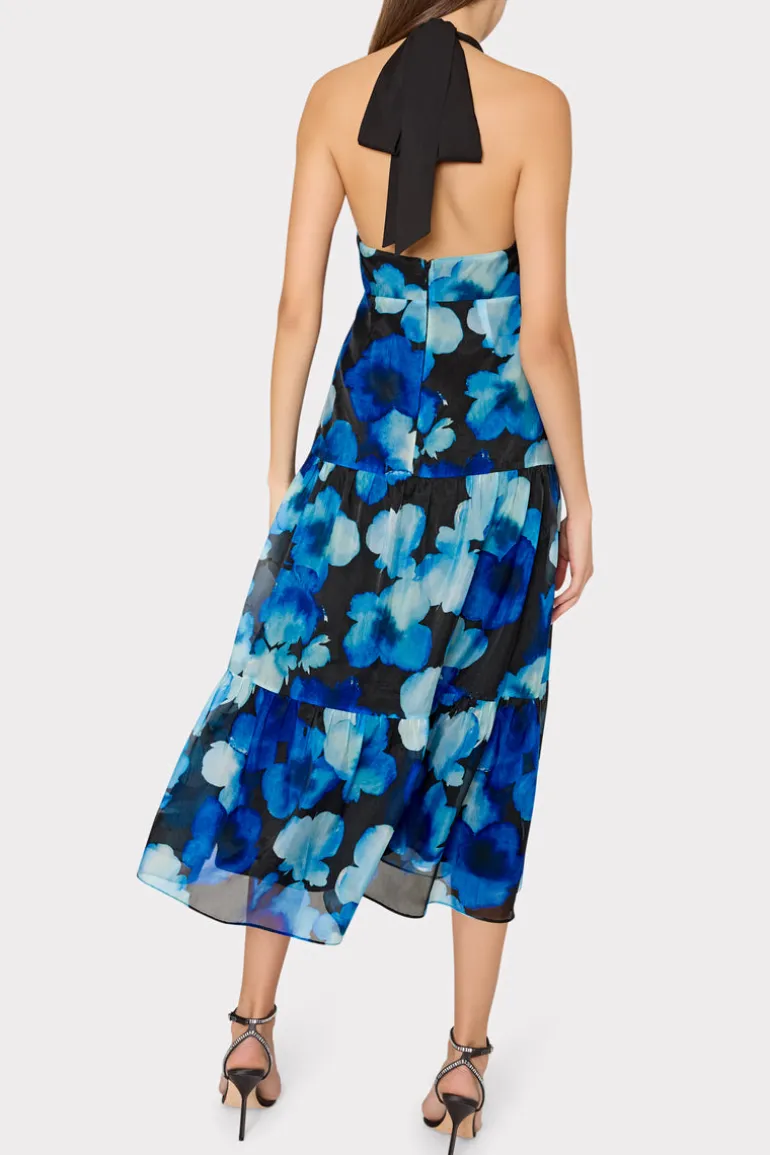 hayden_watercolor_petals__3.webp Discount MILLY Hayden Watercolor Petals Organza Dress Blue Multi