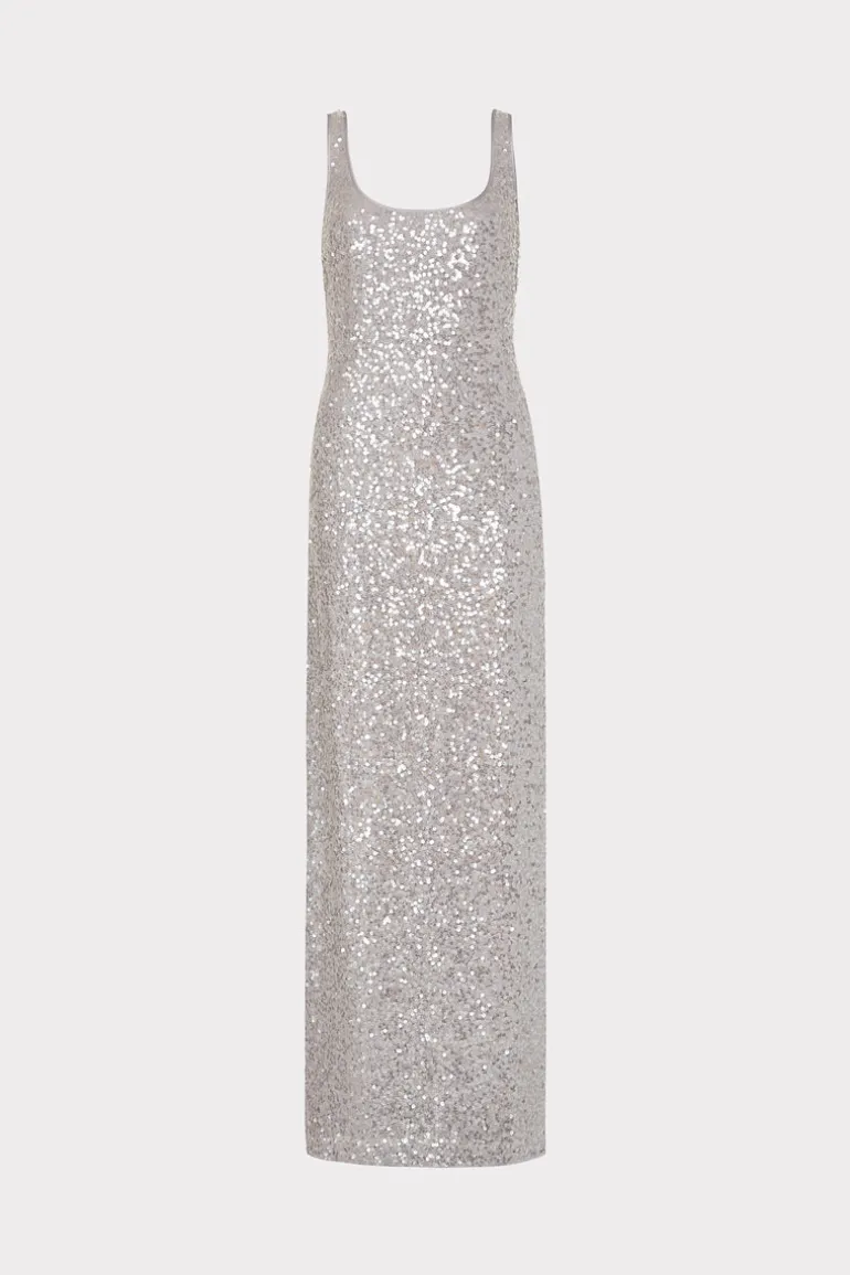 ishani_sequins_slip_dress_0.webp Discount MILLY Ishani Sequins Slip Dress Grey