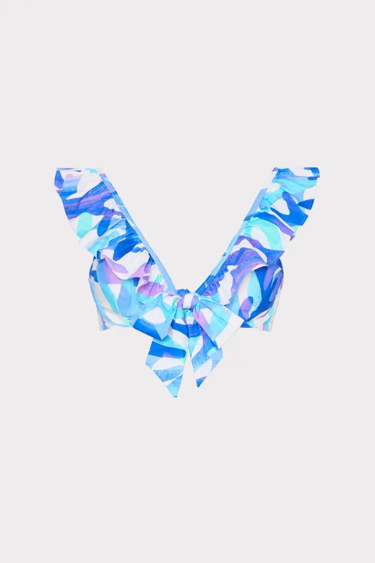 italian_under_the_sea_ruf_0.webp Best Sale MILLY Italian Under The Sea Ruffle Bikini Top Blue Multi