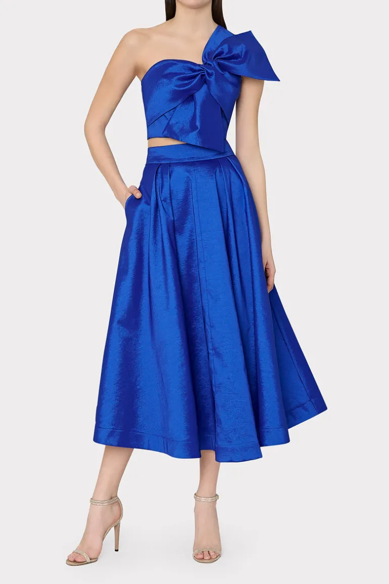 juliet_taffeta_midi_skirt_1.webp Cheap MILLY Juliet Taffeta Midi Skirt Blue