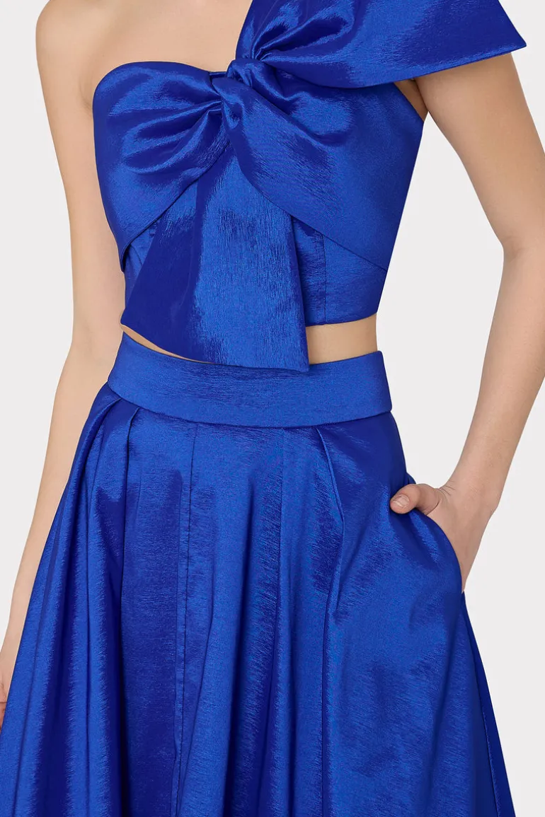 juliet_taffeta_midi_skirt_2.webp Cheap MILLY Juliet Taffeta Midi Skirt Blue