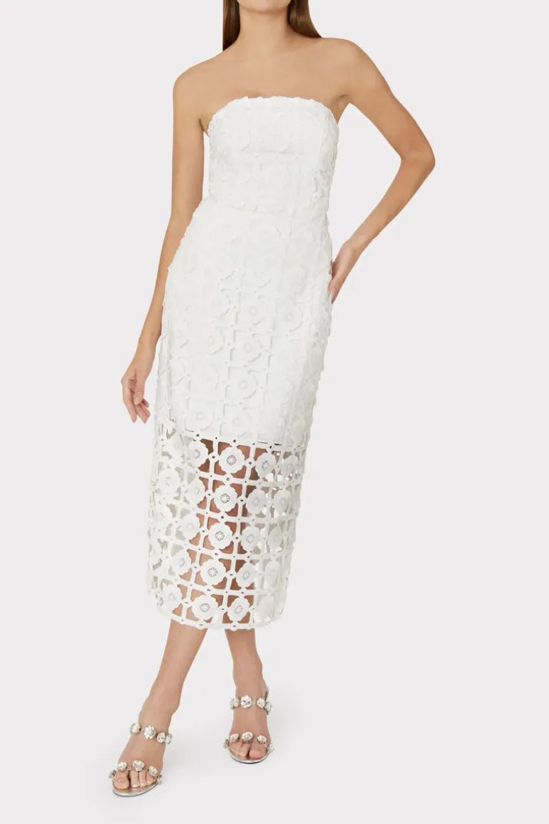 kait_tile_lace_dress_1-2.webp Hot MILLY Kait Tile Lace Dress White