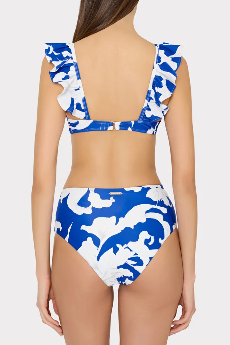 lily_silhouette_tie_bikin_2.webp Cheap MILLY Lily Silhouette Tie Bikini Bottom Blue/Ecru