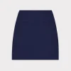 Cheap MILLY Lizzy Cady Mini Skirt Navy