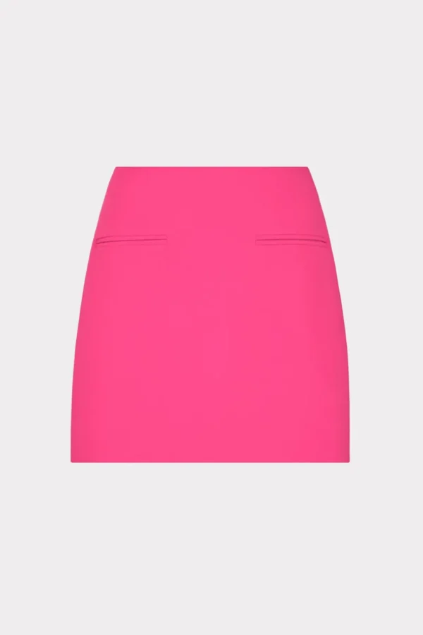 Store MILLY Lizzy Cady Mini Skirt Milly Pink
