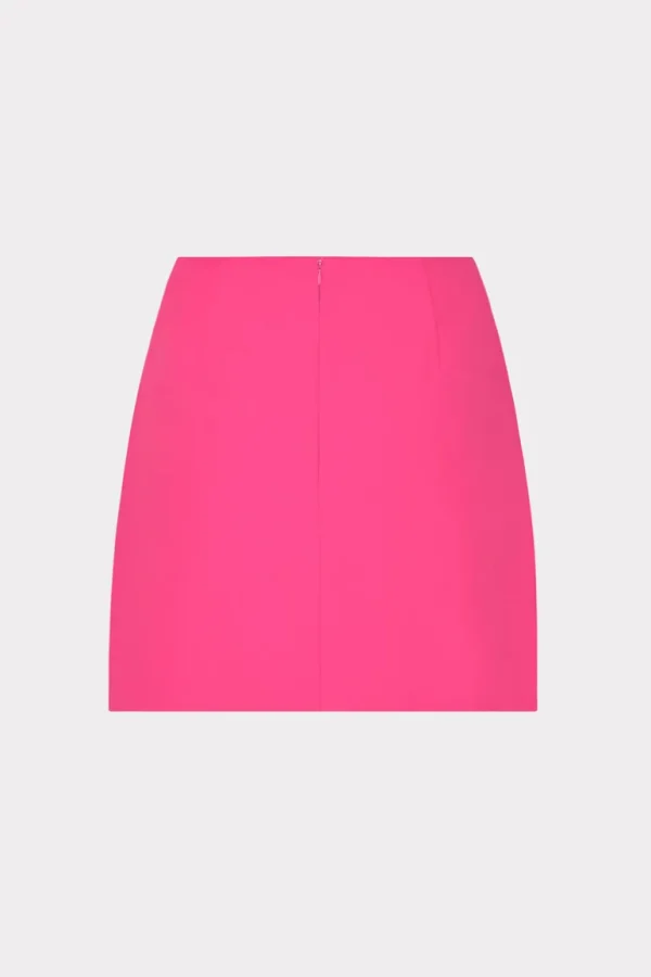 Store MILLY Lizzy Cady Mini Skirt Milly Pink