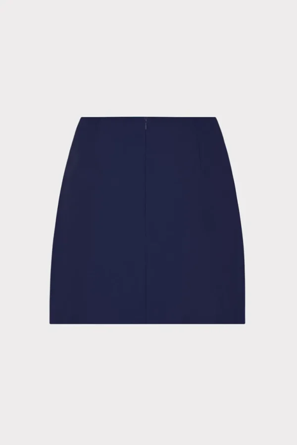 Cheap MILLY Lizzy Cady Mini Skirt Navy