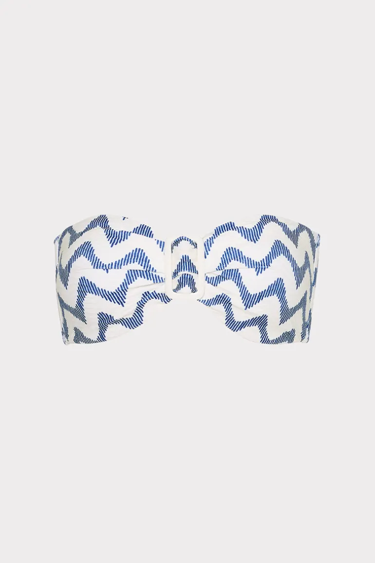 margot_barcelona_chevron__0-1.webp Discount MILLY Margot Barcelona Chevron Bandeau Top White/Blue