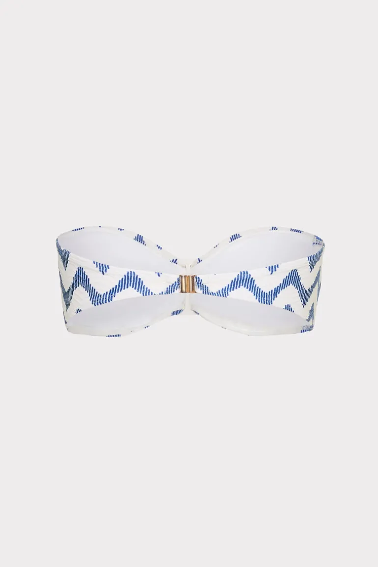 margot_barcelona_chevron__3-1.webp Discount MILLY Margot Barcelona Chevron Bandeau Top White/Blue