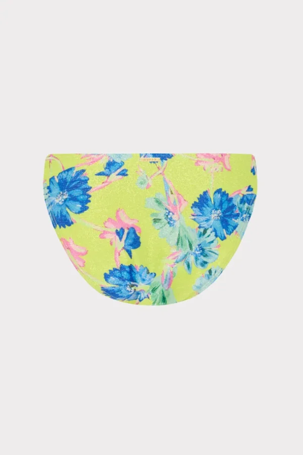 Flash Sale MILLY Margot Floating Cosmos Bikini Bottom Neon Yellow