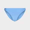 Clearance MILLY Margot Gloss Bikini Bottom Mineral Blue