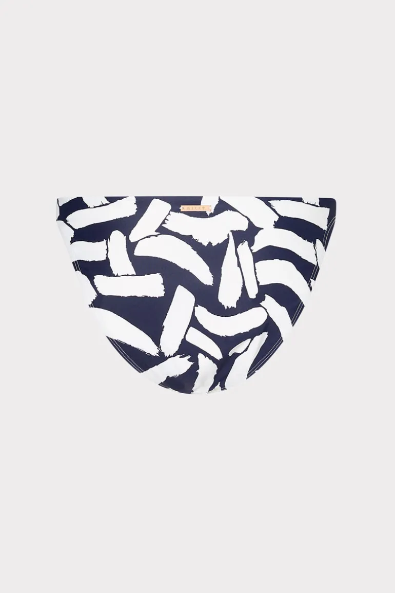 margot_italian_graphic_br_3.webp Online MILLY Margot Italian Graphic Brushstroke Bikini Bottom Navy/Ecru