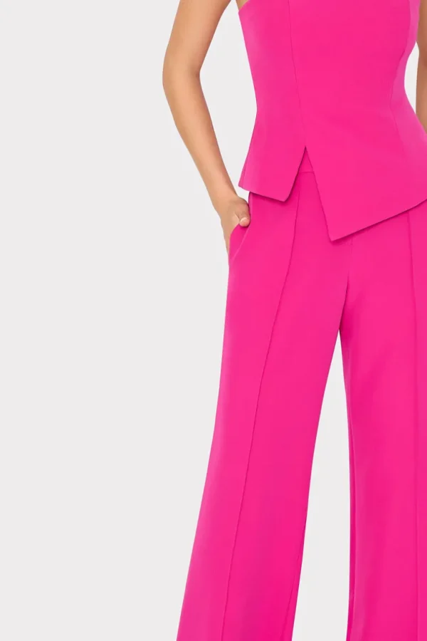 Discount MILLY Nash Cady Pants Fuchsia