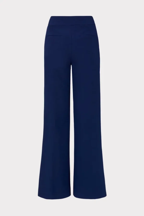 Cheap MILLY Nash Cady Pants Navy