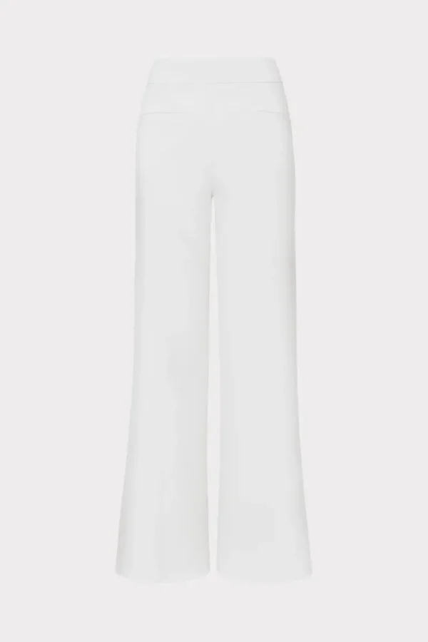 Best Sale MILLY Nash Cady Pants Ecru