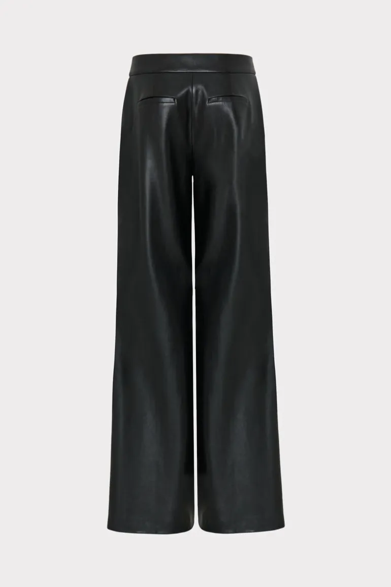 nash_vegan_leather_pants_3.webp Outlet MILLY Nash Vegan Leather Pants Black