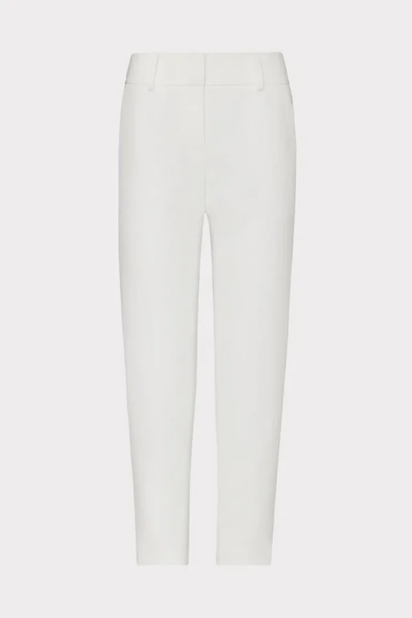 Flash Sale MILLY Nicola Cady Pants Ecru