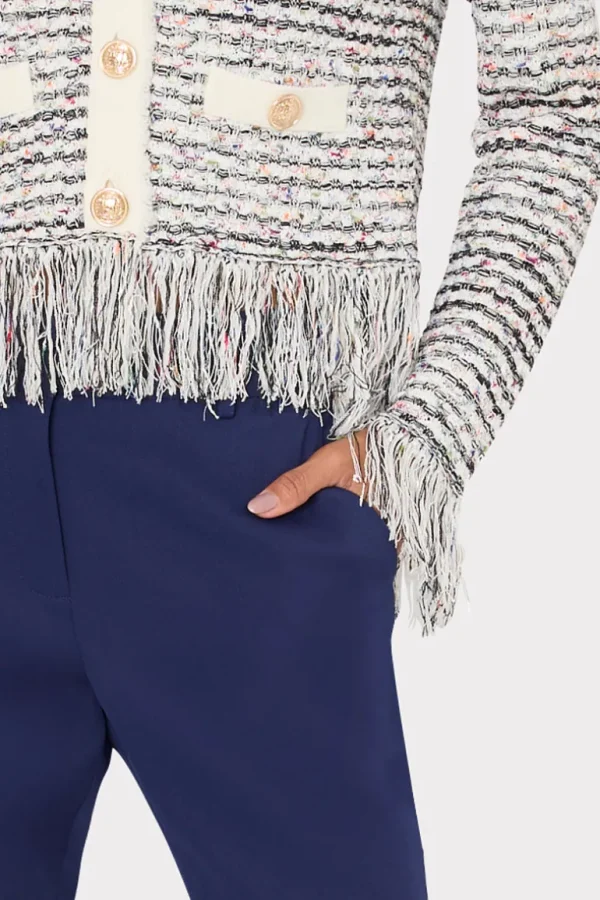 Fashion MILLY Nicola Cady Pants Navy