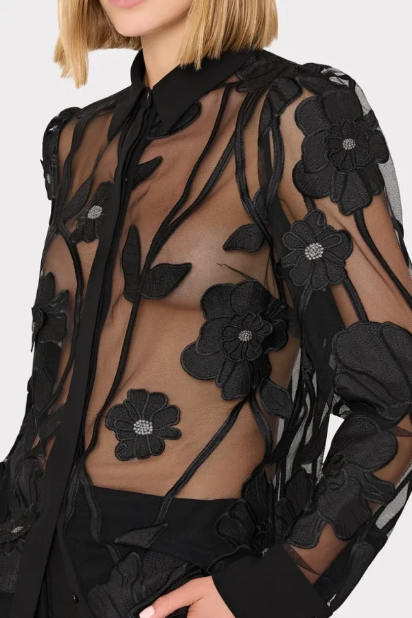 Outlet MILLY Nicole Ponte Pants Black