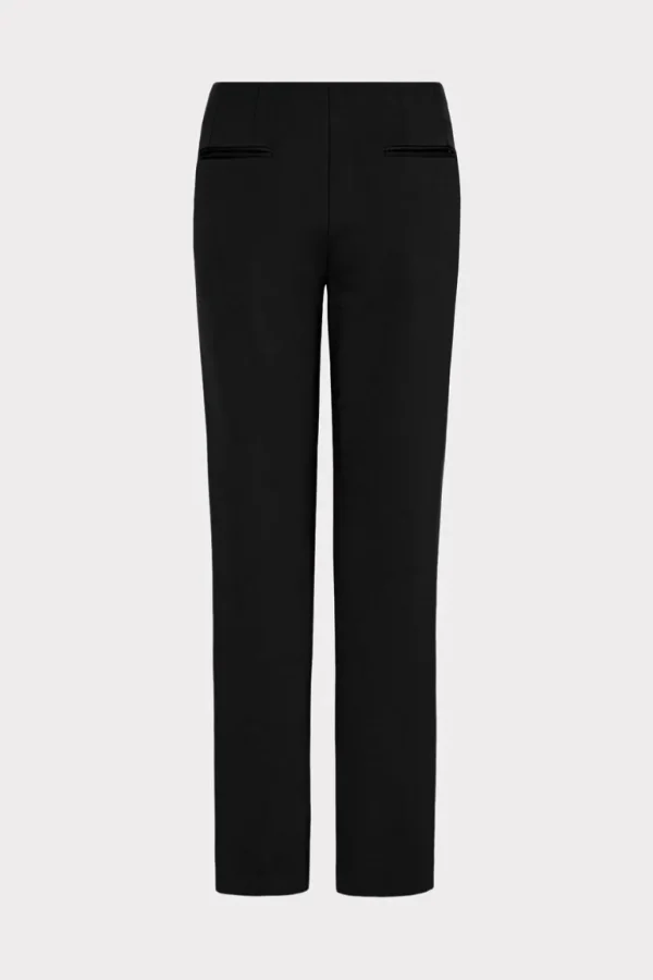 Outlet MILLY Nicole Ponte Pants Black