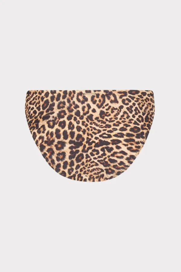 Cheap MILLY Niki Leopard O-Ring Bikini Bottom Multi