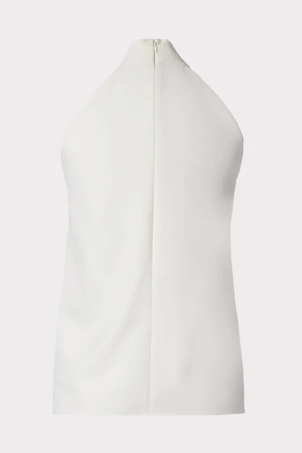 Cheap MILLY Preston Cady Top Ecru