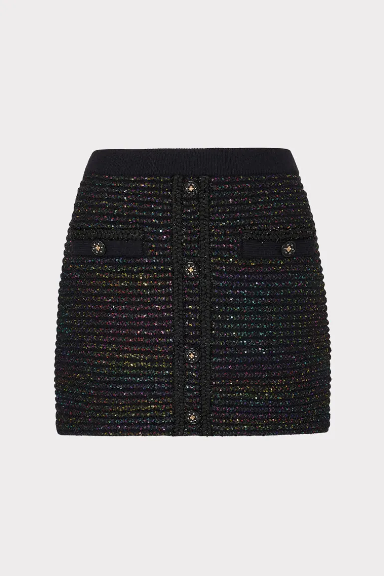 sequin_textured_knit_mini_0.webp Cheap MILLY Sequin Textured Knit Mini Skirt Multi