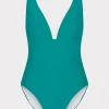 Best Sale MILLY Solid One Piece Green