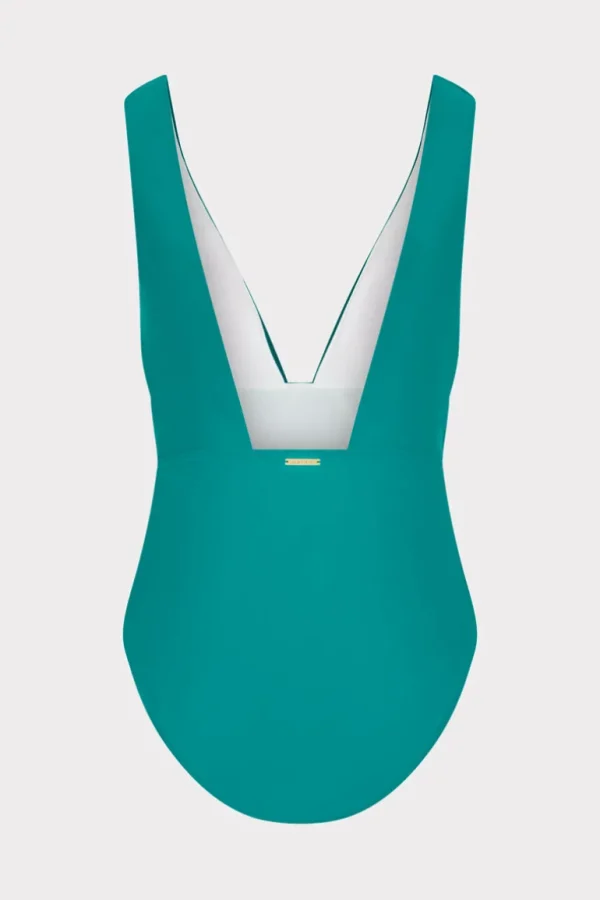 Best Sale MILLY Solid One Piece Green