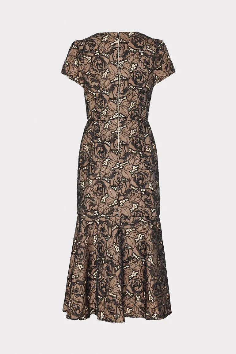 tahlia_rose_mesh_embroide_4.webp Shop MILLY Tahlia Rose Mesh Embroidered Dress Black