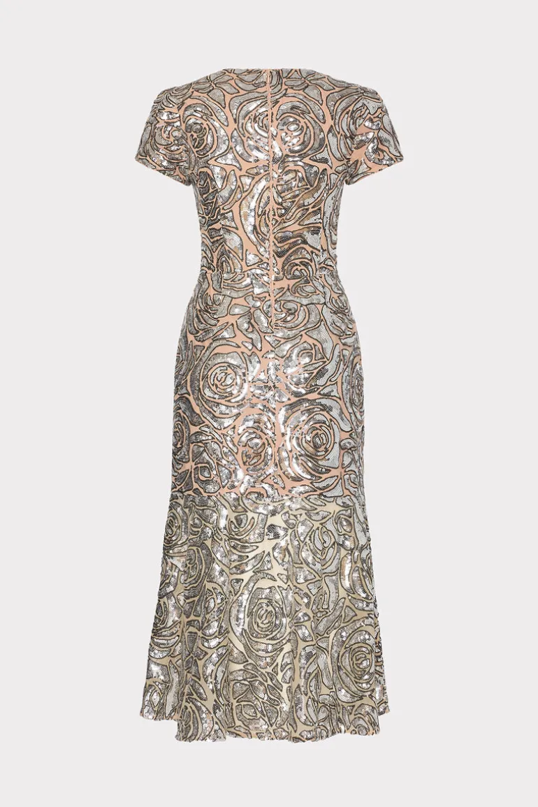 tahlia_rose_sequins_midi__4.webp Online MILLY Tahlia Rose Sequins Midi Dress Silver