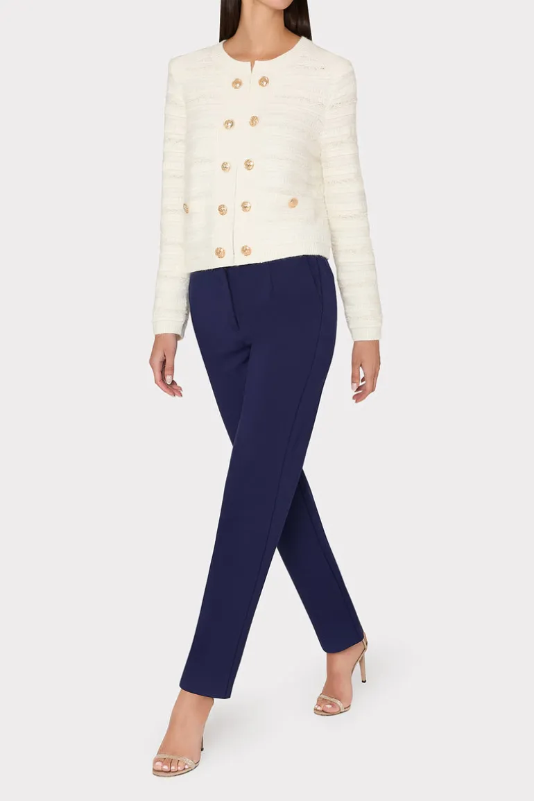 textured_knit_cardigan_1.webp Flash Sale MILLY Textured Knit Cardigan Ecru
