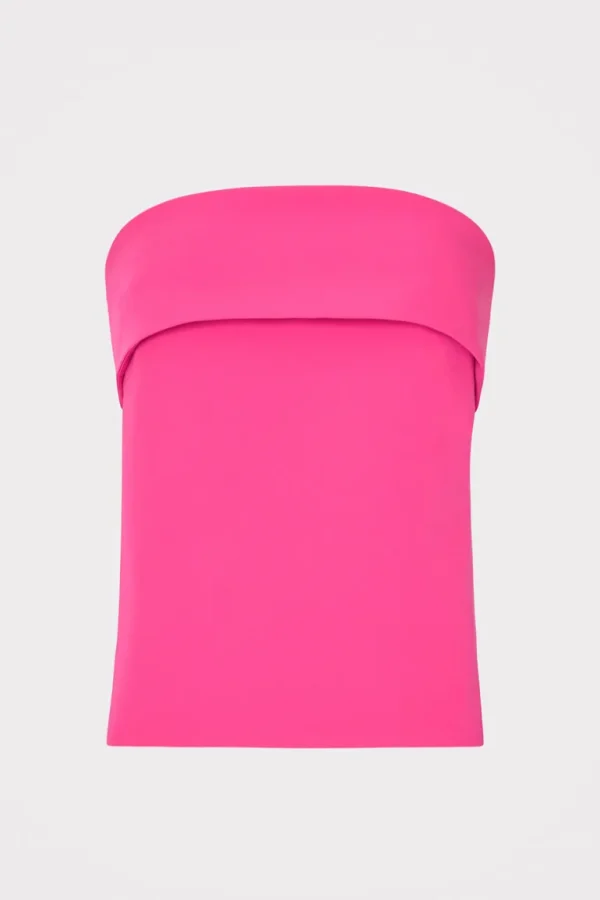 Sale MILLY Tuala Cady Top Fuchsia
